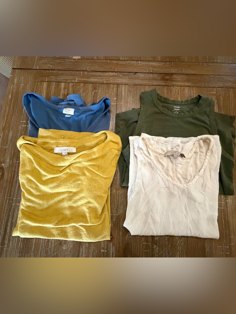 Assorted tops